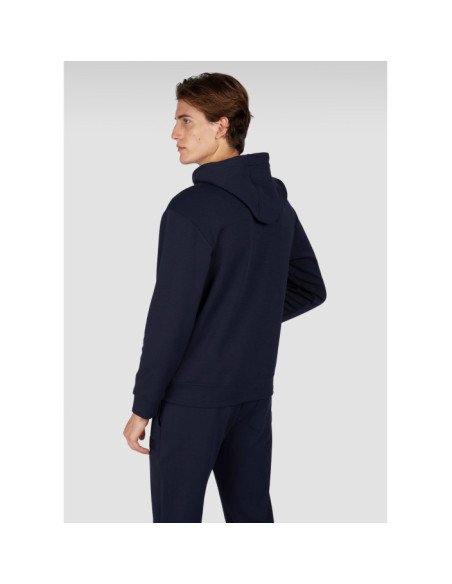 HOODIE IN COTONE XSOFT FLEECE CON RICAMO