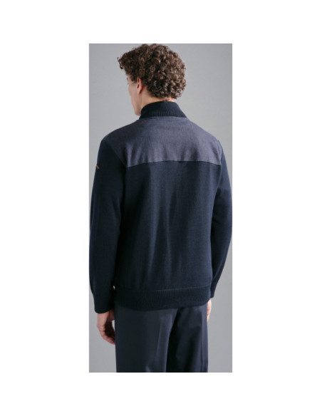 MEN'S ZIPPED PULLOVER    