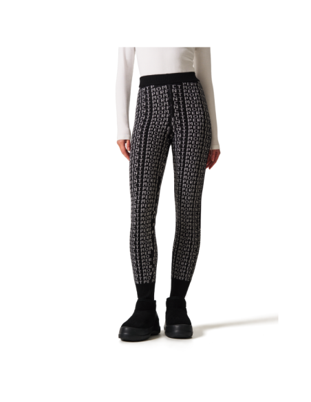 MONOGRAM MERINO WOOL LEGGING