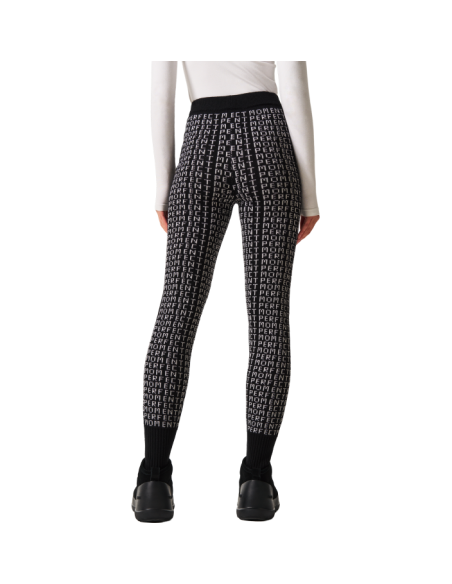 MONOGRAM MERINO WOOL LEGGING