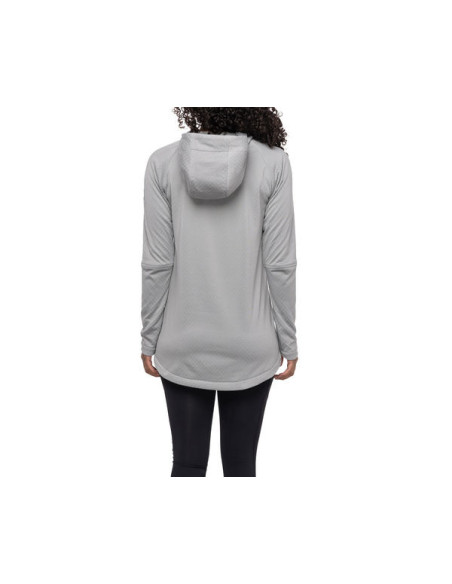 WOMEN MISSION GRID FLEECE HOODY