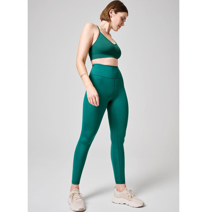 Casall Seamless Graphical Rib High Waist Tights