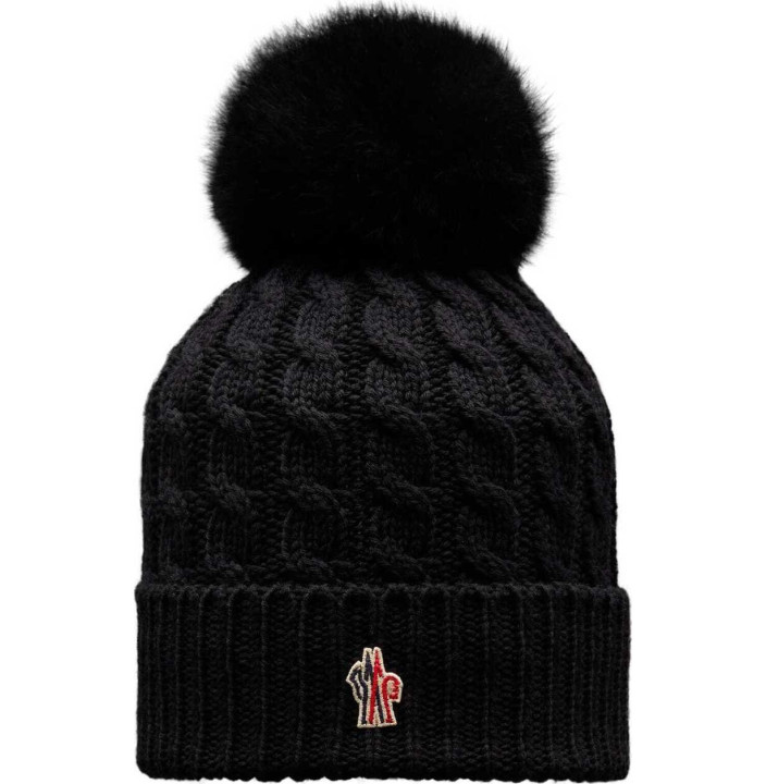 WOOL BEANIE WITH POM POM