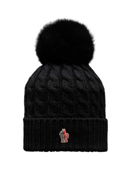 WOOL BEANIE WITH POM POM