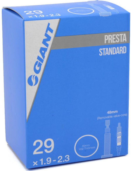 29X1.9-2.3 PV 48MM THREADED WITH REMOVABLE VALVE CORE