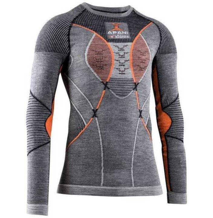 CAMISETA ML C REDONDO APANI 4.0 MERINO HOMBRE