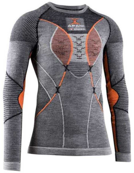 CAMISETA ML C REDONDO APANI 4.0 MERINO HOMBRE