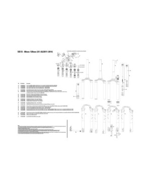 RS REC KIT RETENES GUARDAPOLVOS 32MM SID REBA XX RL `17  SIN