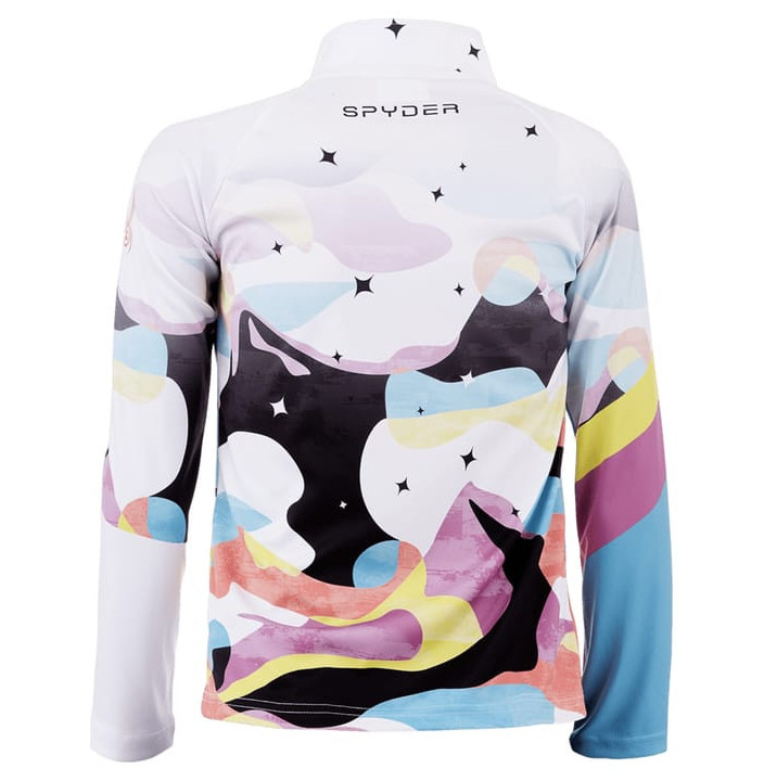 GIRLS SURFACE ZIP T-NECK