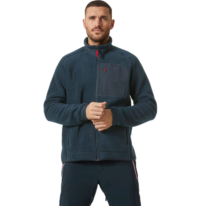 PANORAMA PILE BLOCK JACKET