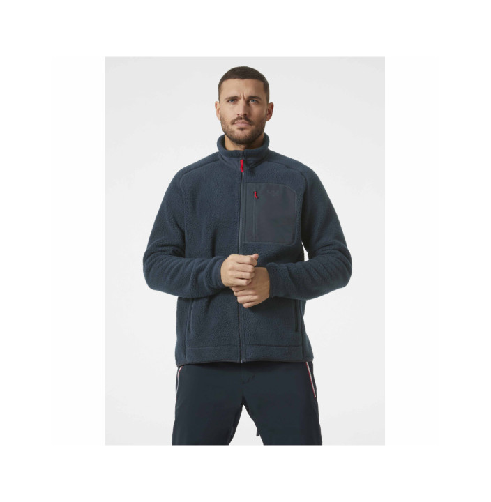 PANORAMA PILE BLOCK JACKET