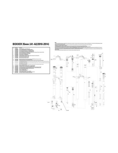 RS REC KIT MANTENIMIENTO BOXXER WC  2010 