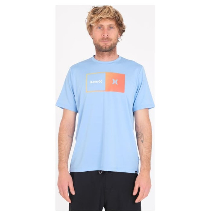 HALFER GRADIENT UPF TEE SS