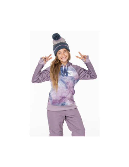 GIRLS BONDED FLC PULLOVR HOODY