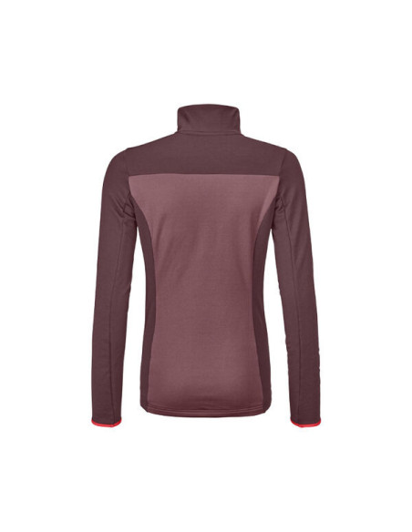 FLEECE LIGHT ZIP NECK W