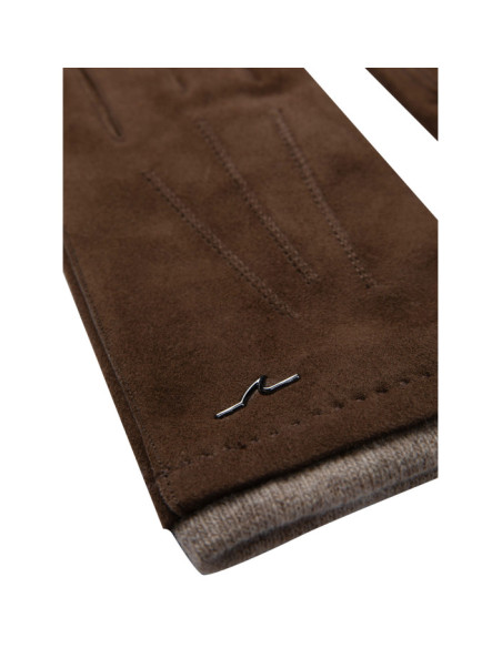 GUANTO IN SUEDE CON SHARK FIN