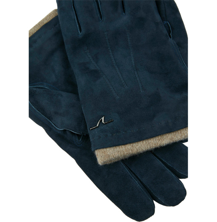 GUANTO IN SUEDE CON SHARK FIN