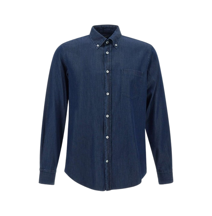 GIZA COTTON XSOFT LIGHT DENIM SHIRT