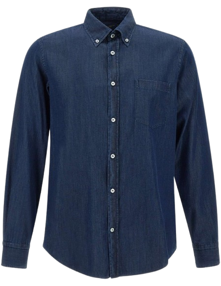 GIZA COTTON XSOFT LIGHT DENIM SHIRT