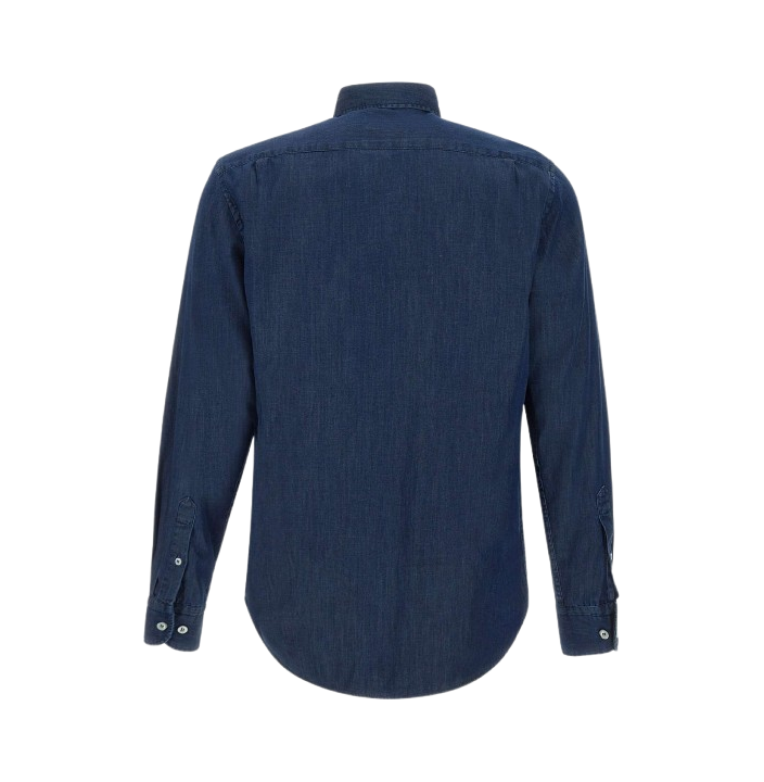GIZA COTTON XSOFT LIGHT DENIM SHIRT