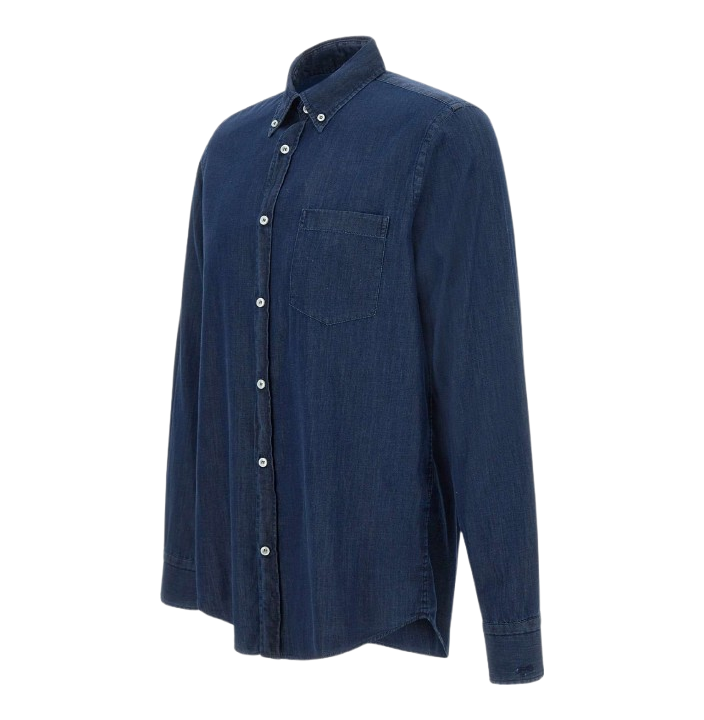 GIZA COTTON XSOFT LIGHT DENIM SHIRT