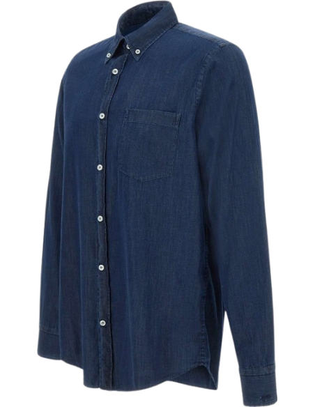 GIZA COTTON XSOFT LIGHT DENIM SHIRT