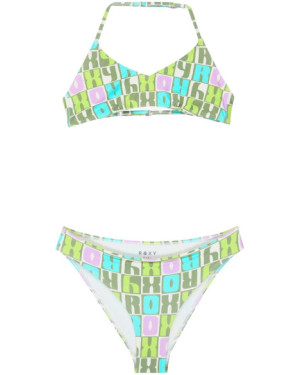 LETTER UP TRI BRA SET