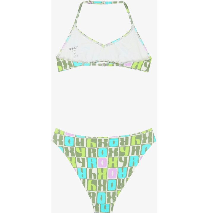 LETTER UP TRI BRA SET