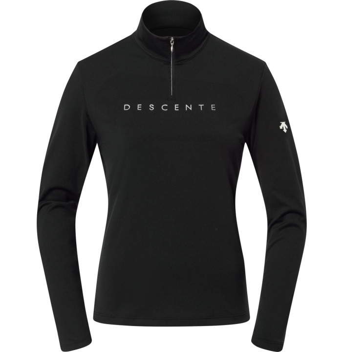 CHEST LOGO T-NECK WOMENS