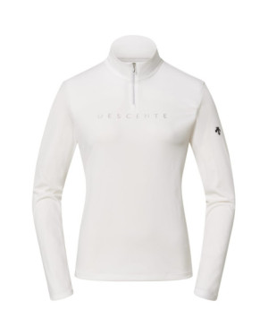 CHEST LOGO T-NECK WOMENS