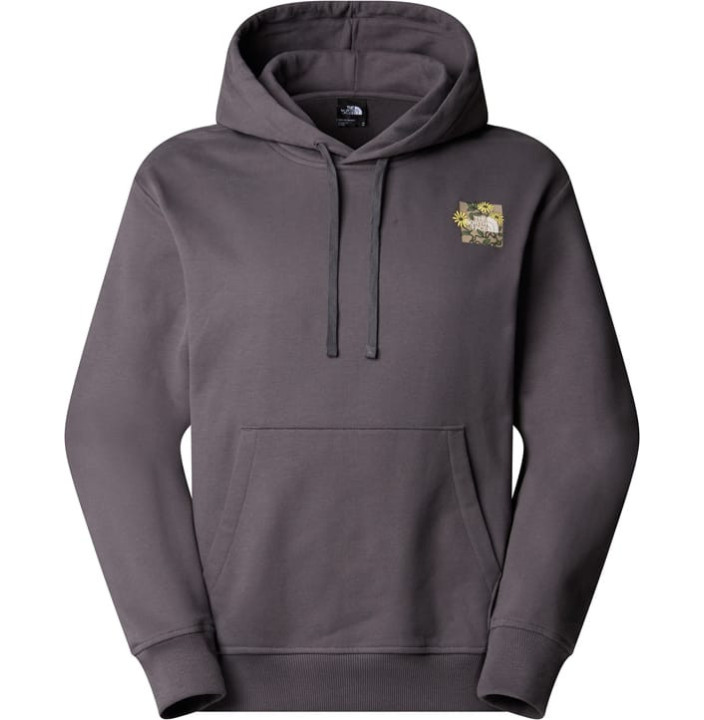 M CONNECT RELAXED HOODED SWEATSHIRT-GRAP