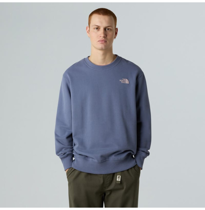 U NSE SLOPES RELAXED CREW SWEATSHIRT-GRA