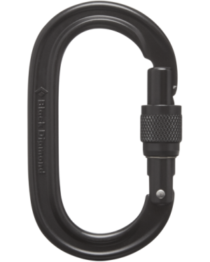OVAL KEYLOCK SCRWGT CARABINER