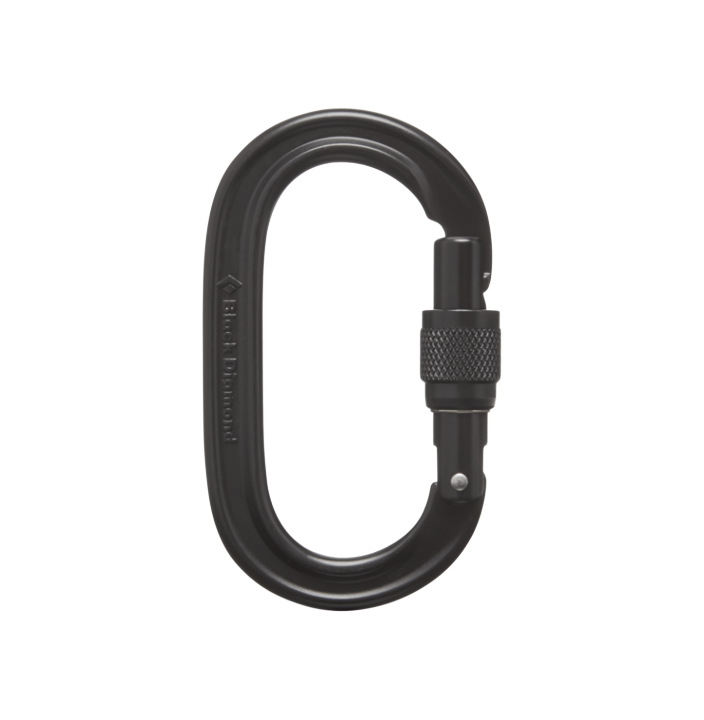 OVAL KEYLOCK SCRWGT CARABINER