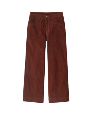 W'S WIDE LEG CORD PANTS