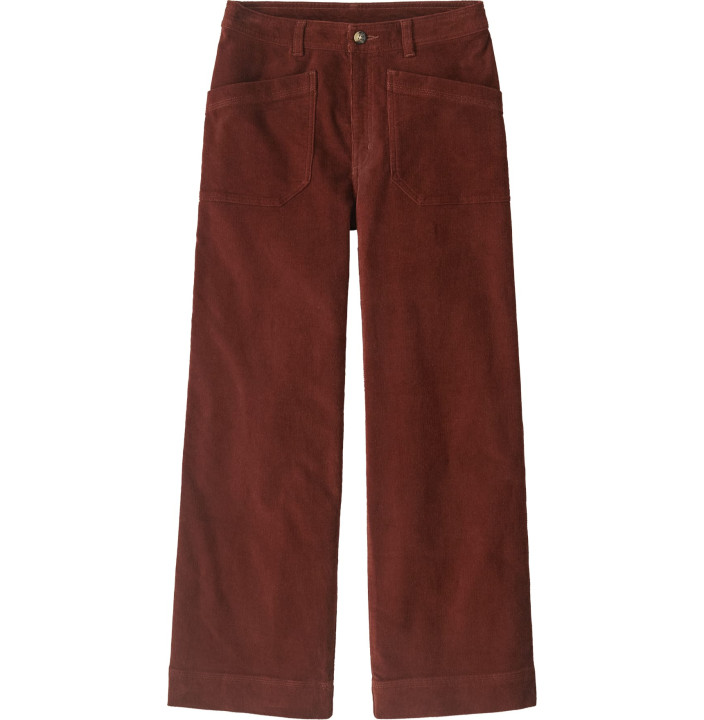 W'S WIDE LEG CORD PANTS