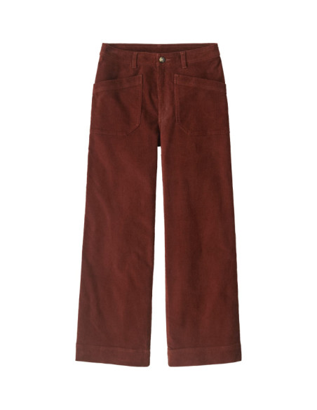 W'S WIDE LEG CORD PANTS
