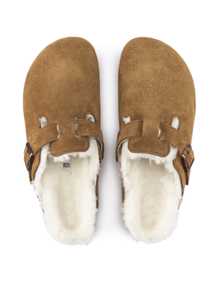BOSTON SHEARLING SUEDE LEATHERFUR