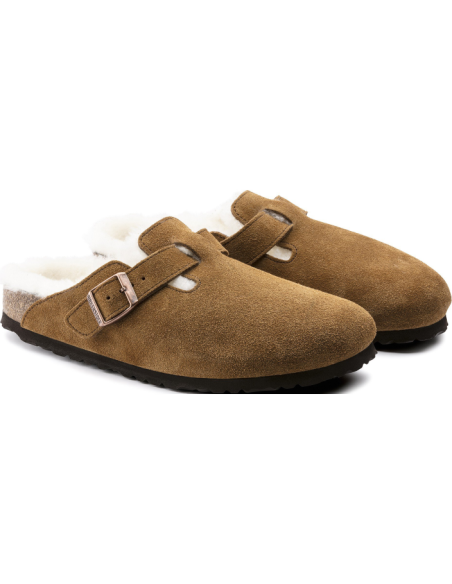 BOSTON SHEARLING SUEDE LEATHERFUR