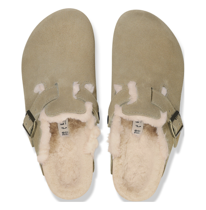 BOSTON SHEARLING SUEDE LEATHERFUR