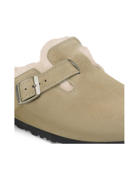 BOSTON SHEARLING SUEDE LEATHERFUR