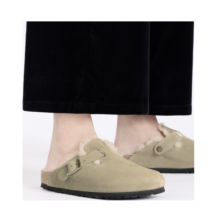BOSTON SHEARLING SUEDE LEATHERFUR