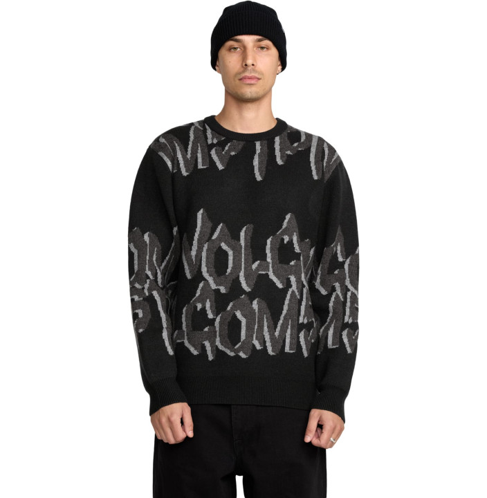 STONE JACQUARD SWEATER