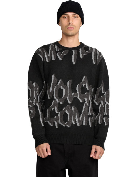 STONE JACQUARD SWEATER