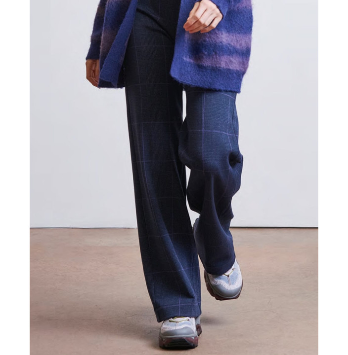 PANTA PALAZZO IN JAQUARD