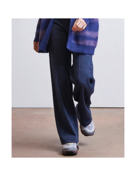 PANTA PALAZZO IN JAQUARD