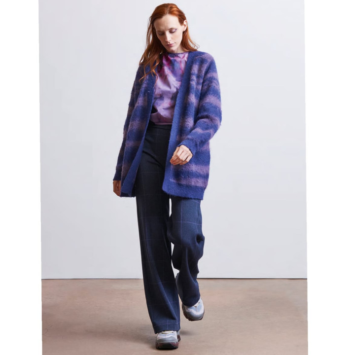 PANTA PALAZZO IN JAQUARD