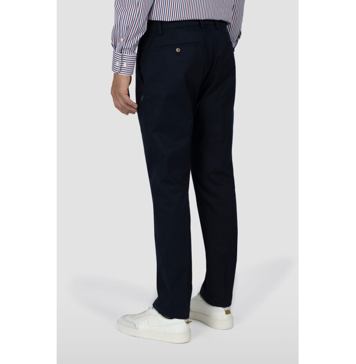 PANTALONE CHINO REGULAR IN DYNAMIC WOOL CON SHARK FIN