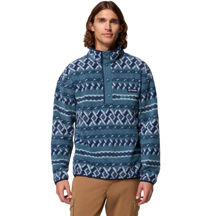 Helvetia™ II Printed Half Snap Fleece