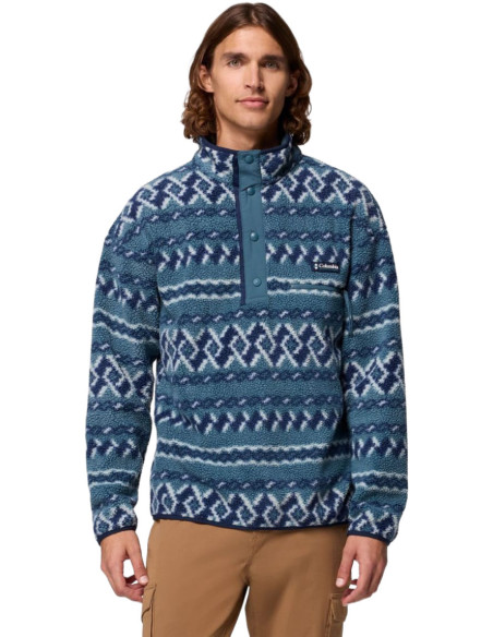 Helvetia™ II Printed Half Snap Fleece